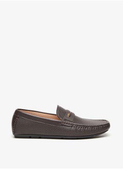 Men's Textured Slip-On Moccasins - pzsku/ZEFDC0A05CE21716B585DZ/45/_/1709826904/ce0aea80-f8e2-4e7d-a9e7-01a4858b4de1