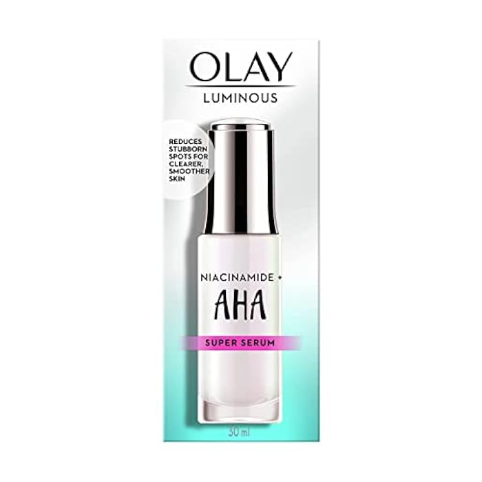 Olay Luminous Niacinamide + AHA Face Super Serum 30mL - Image 1