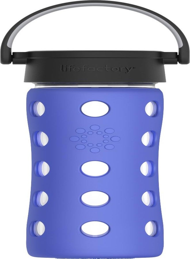 لايف فاكتوري زجاجة لايف فاكتوري ذات غطاء كلاسيكي سعة 12 أونصة، لون أزرق زهرة العِشْقَة - Image 1