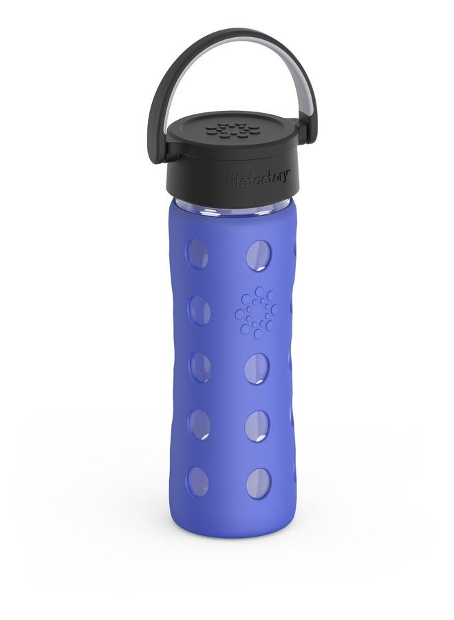 لايف فاكتوري زجاجة لايف فاكتوري ذات غطاء كلاسيكي سعة 12 أونصة، لون أزرق زهرة العِشْقَة - Image 3