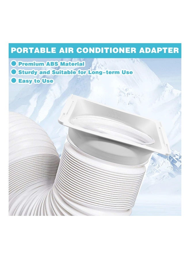 Portable Air Conditioner Exhaust Hose Coupler and Extension, Window Adapter Connector for Mobile AC Exhaust Port, Essential Parts for Air Conditioning Systems.  - Image 4