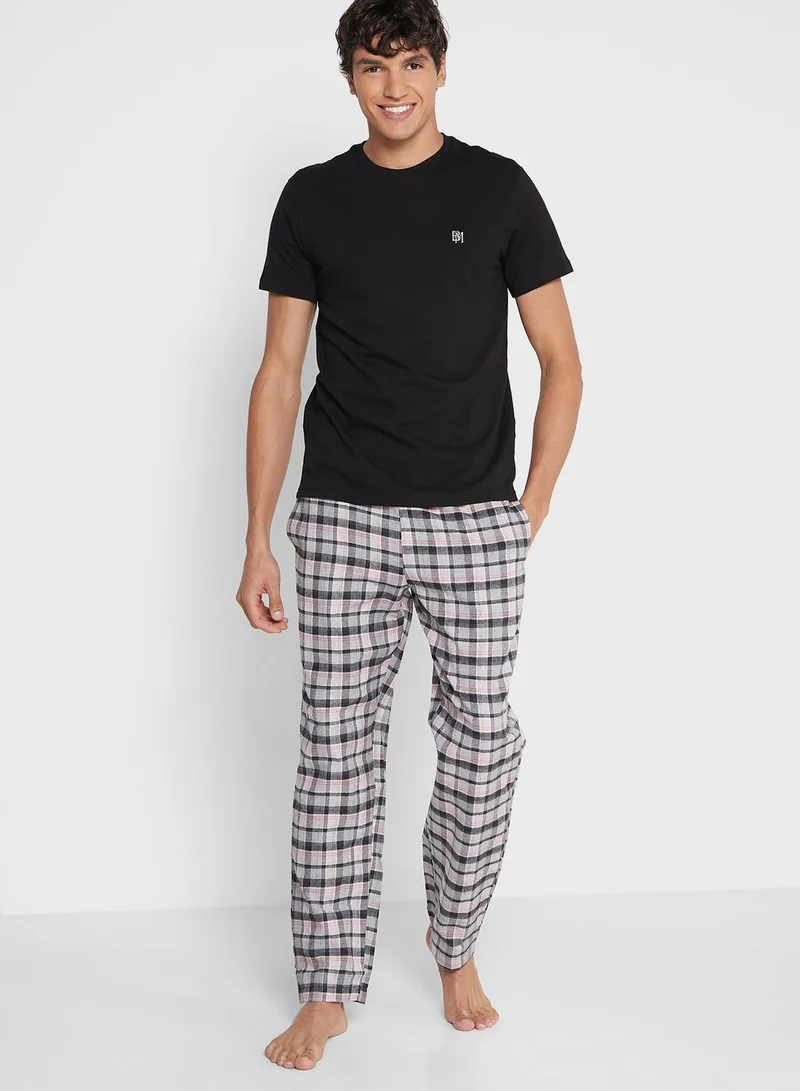 BURTON Checked Pyjama Set