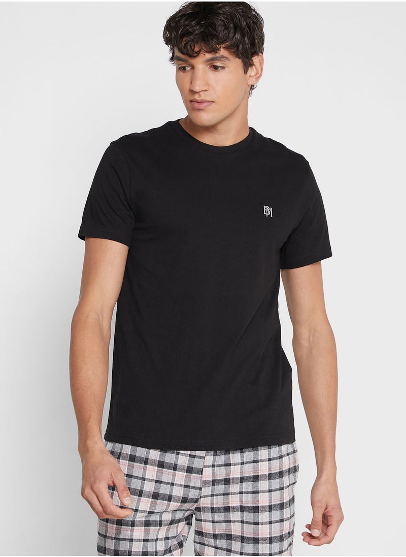 BURTON - Checked Pyjama Set - Image 1