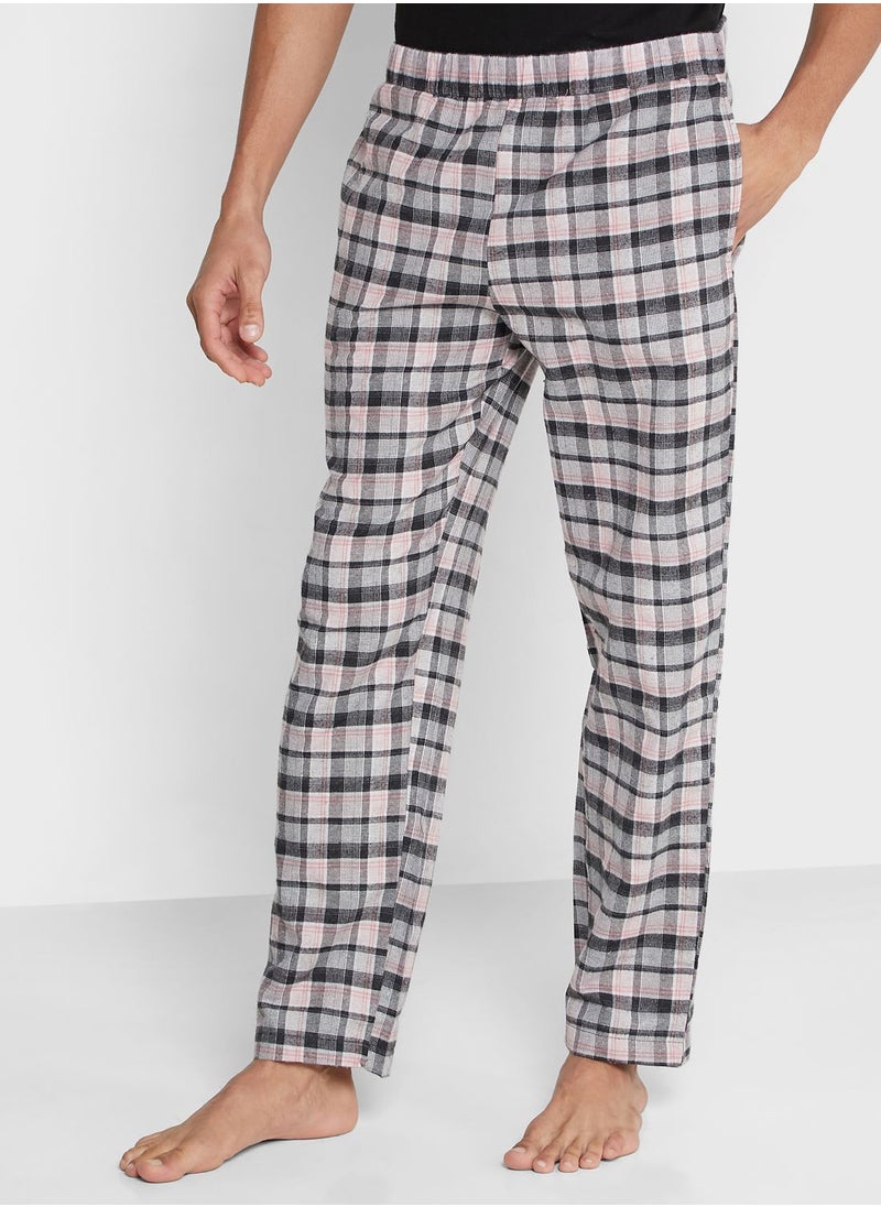 BURTON - Checked Pyjama Set - Image 1