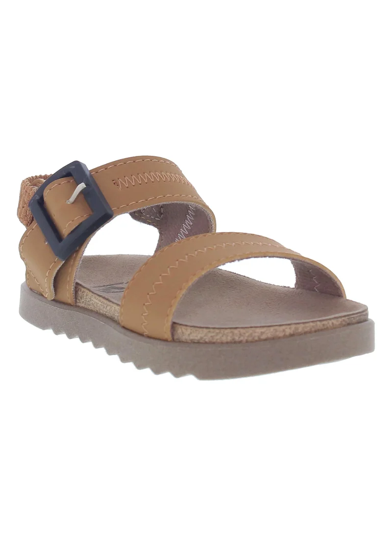 Molekinho Molekinho Infant Boys’ Flat Sandals with Back Strap – Soft Comfort and Secure Fit