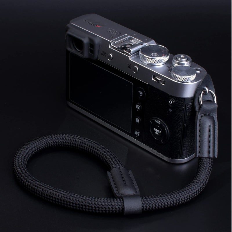 VKO Camera Wrist Strap, Rope Camera Strap Wrist for DSLR SLR Mirrorless Cameras Hand Strap Black - Image 5