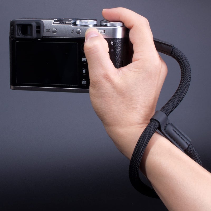 VKO Camera Wrist Strap, Rope Camera Strap Wrist for DSLR SLR Mirrorless Cameras Hand Strap Black - Image 4
