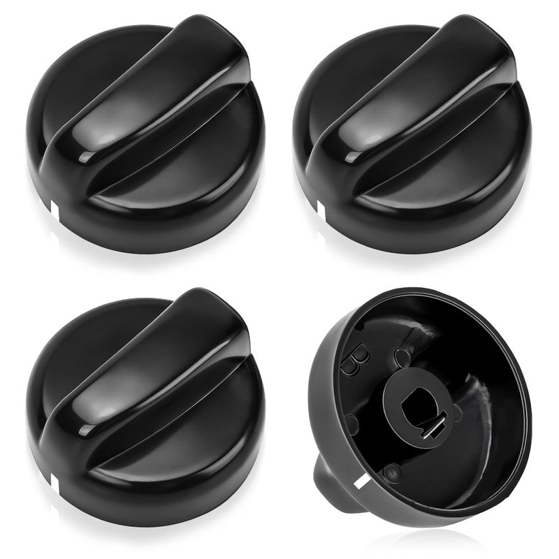 NUPICK Control Knob for Patio Heater, Patio Heater Replacement Parts Made of High Temperature Resistant Plastic, Heater Knob Replacement with 8mm D-Shaped Socket for Most Patio Heater - Image 1