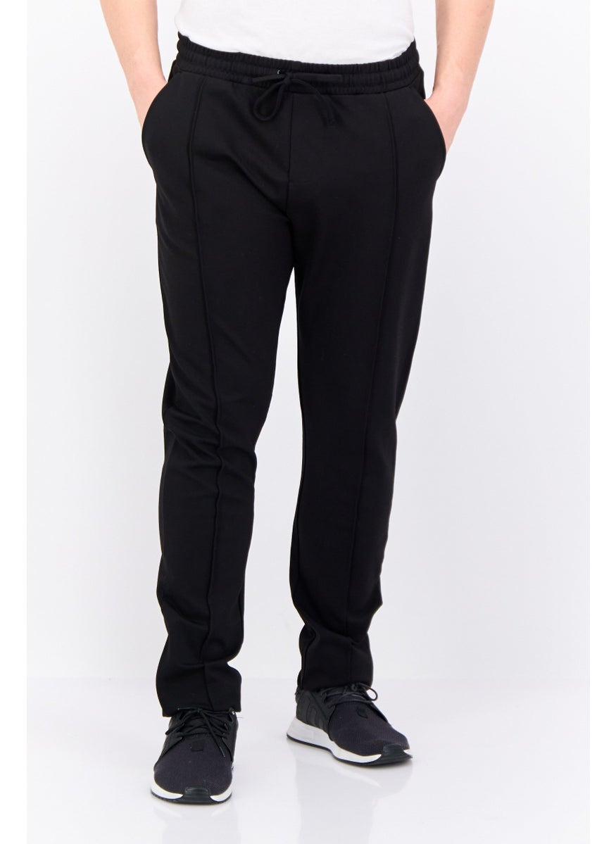 Men Regular Fit Plain Jogger Pants, Black - pzsku/ZEFDC7E8E281C9A9D3FF0Z/45/_/1738074211/8ed13826-8eb4-44e0-8955-6f474eefc44f