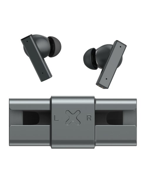 Earbuds ZINC Y Metal TWS with ANC / High-Definition Microphone / 25dB Noise Reduction / ANC TWS / Perfect for Travel/ Work or Relaxation/ Stable and Uninterrupted Audio Streaming - Black