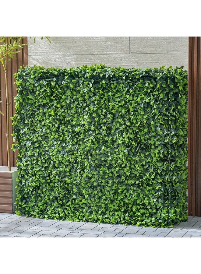 DANUBE HOME Artificial Hedge - Rose Panel | Realistic Greenery for Outdoor Privacy | Weather Resistant Polyethylene | Ideal for Patios, Gardens, and Walkways | 1 Year Warranty - Image 1
