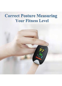 Arabest Finger Pulse Oximeter, Finger Oxygen Saturation Monitor/SATS Monitor SpO2 for Adults and Child，Pulse Rate Measurements and Finger Pulse Tester, Digital Reading LED Display  - Image 4
