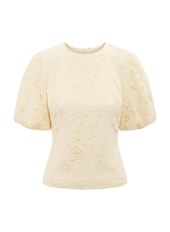 Forever New  Elora Puff Sleeve Top for Women | Best Price UAE