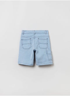 Ovs OVS Denim Shorts With Striped Pattern  - Image 2