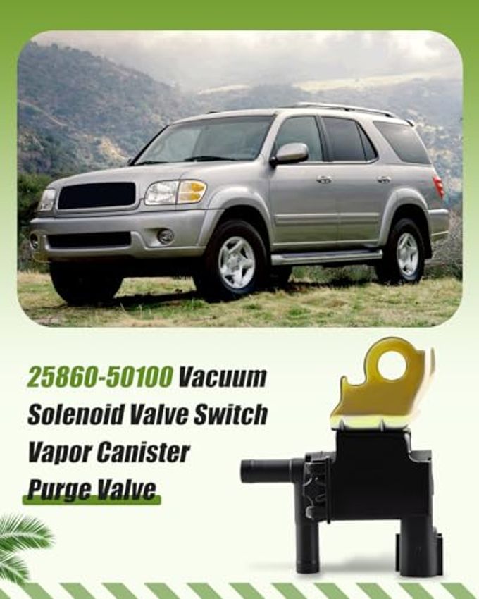 JUQAFY Vapor Canister Purge Valve Fit For Lexus Gs400 Gs430 Ls400 Ls430 Lx470 Sc400 Sc430, Fit For Toyota Land Cruiser Sequoia Tundra, Replacement 2M1359 Cp788 911-488 - Image 2