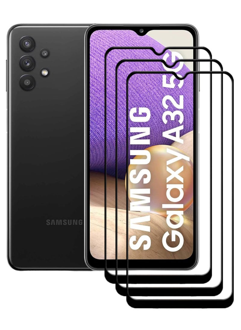 ACLIX 3 Pieces Antistatic ESD Dustproof Premium Quality High Definition Tempered Glass Screen Protector Designed For Samsung Galaxy A32 5G - Image 1