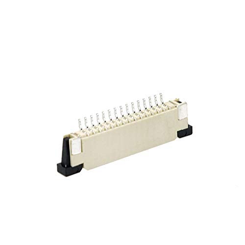 Dahszhi FPC/FFC Ribbon Cable Connectors 15 Pin 1.0mm Pitch Single Row Bottom Port Flat Socket Connector - 10pcs - Image 5