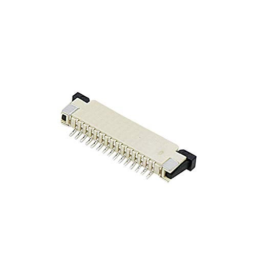 Dahszhi FPC/FFC Ribbon Cable Connectors 15 Pin 1.0mm Pitch Single Row Bottom Port Flat Socket Connector - 10pcs - Image 3