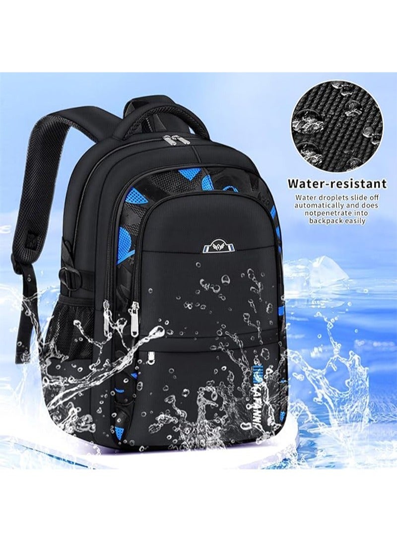 Yoawllty Waterproof School Bag for Boys & Girls - Spacious Lightweight Backpack for Middle Primary Students - Image 2