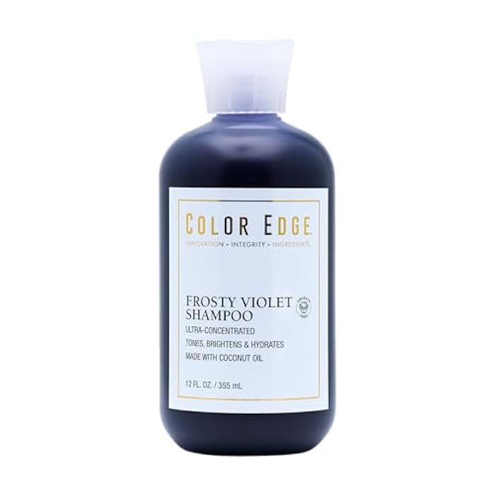 Color Edge Frosty Violet Shampoo 12oz. - Image 1