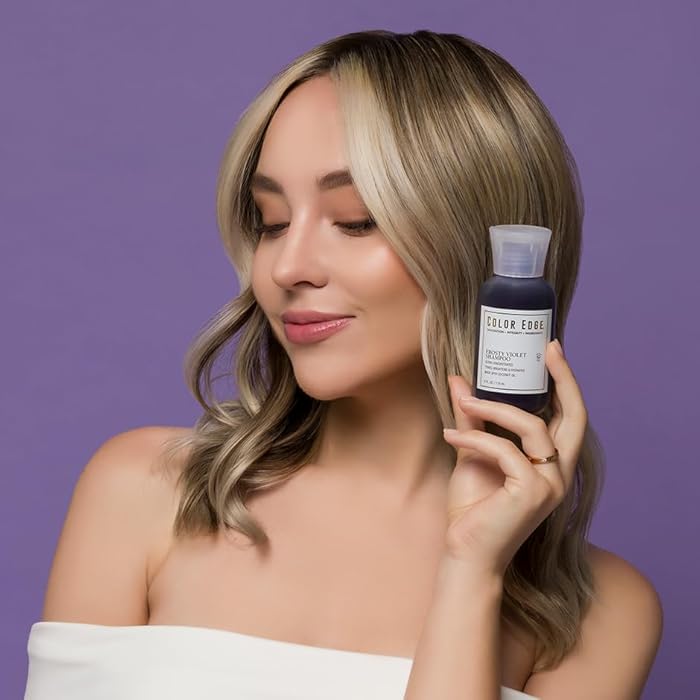 Color Edge Frosty Violet Shampoo 12oz. - Image 2