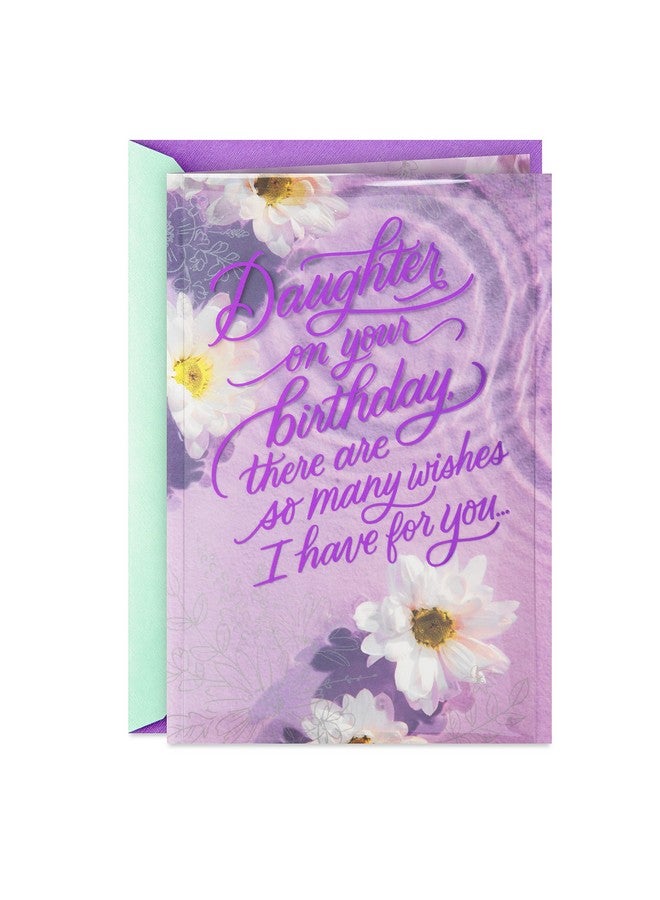 هولمارك بطاقة تهنئة عيد ميلاد لابنتي (أمنيات كثيرة) - Image 1