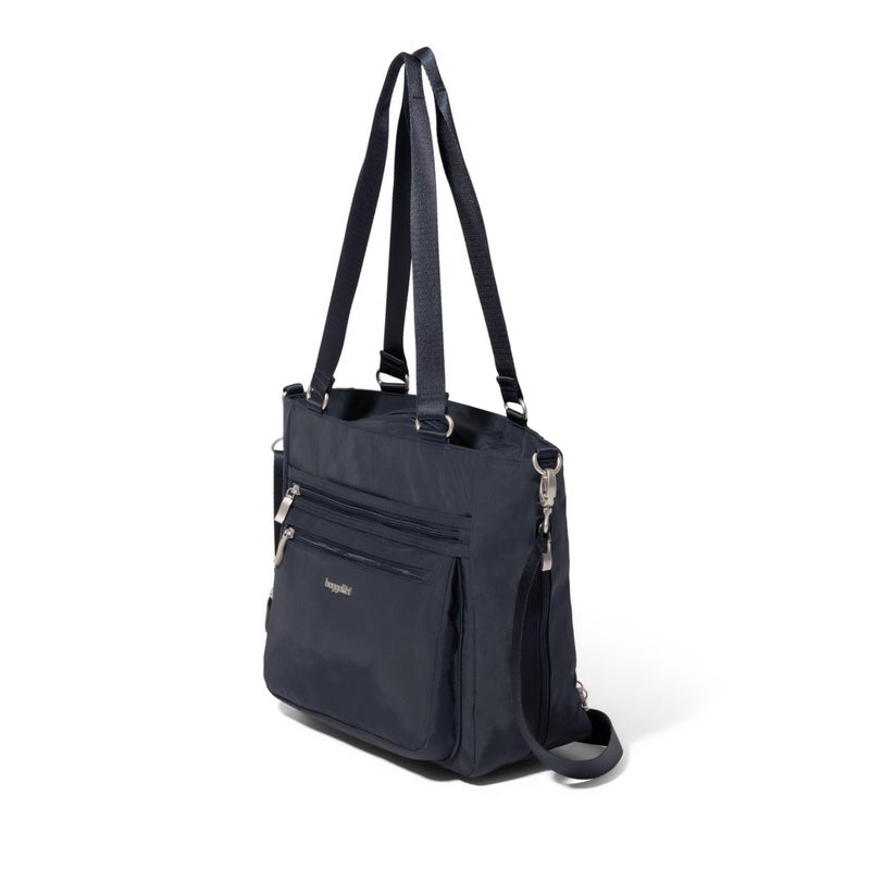 Baggallini Modern Everyday Shopper Tote - 15.3" x11.6â€ Tote Bag for Women - Lightweight Work Travel Carry On Bag - Image 5