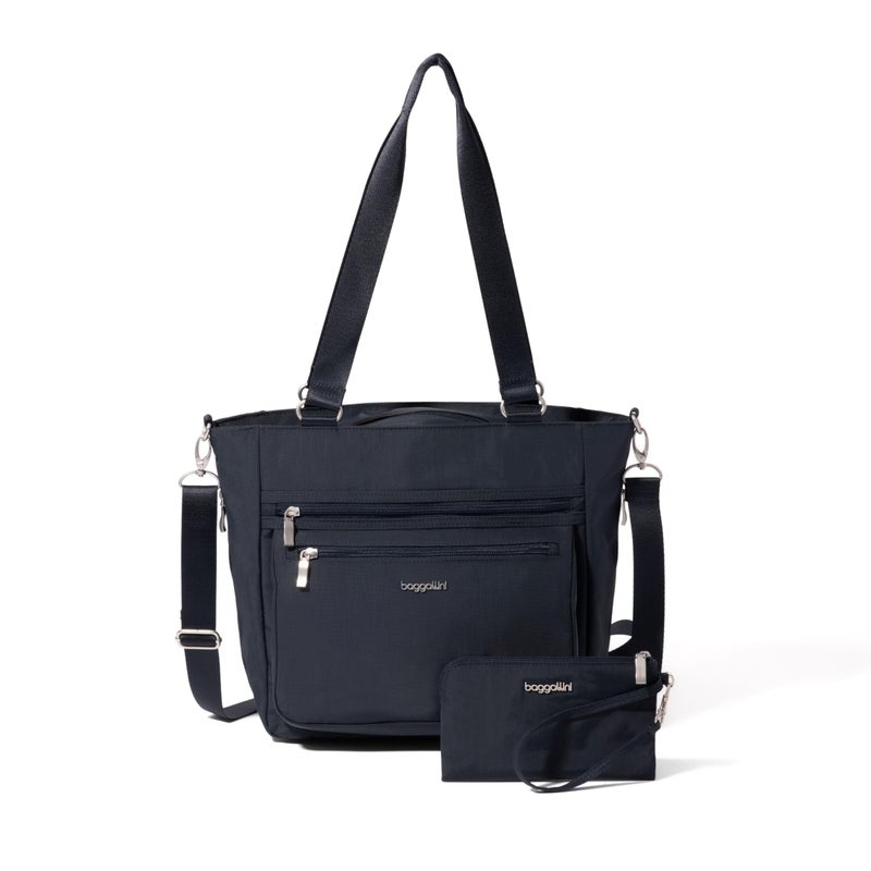 Baggallini Modern Everyday Shopper Tote - 15.3" x11.6â€ Tote Bag for Women - Lightweight Work Travel Carry On Bag - Image 1