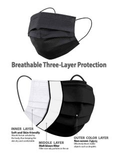 Dada Dada Face Mask Single Black and White, Individually Packed  - Image 3