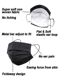 Dada Dada Face Mask Single Black and White, Individually Packed  - Image 4