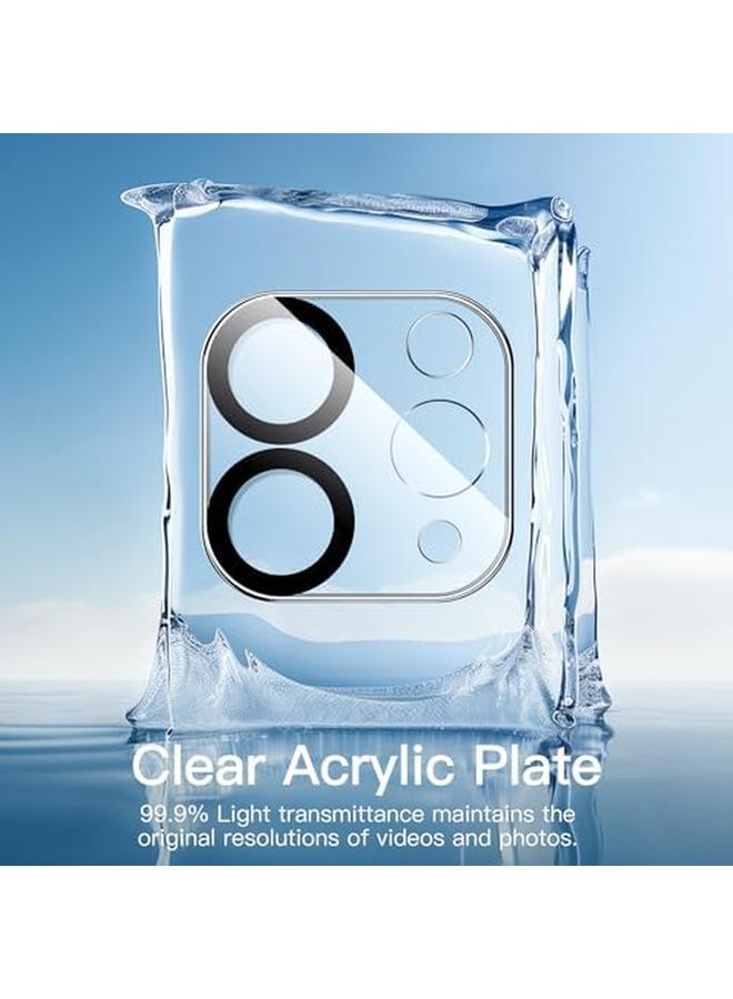 جي تيك واقي عدسة الكاميرا لجهاز ايباد برو 11 بوصة 12.9 بوصة إصدار 2022 2021 2020 9H مضاد للخدش شفاف عالي الدقة زجاج مقوى تغطية كاملة سهل التركيب عبوة من 3 قطع - Image 2