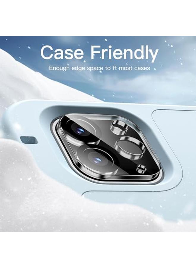 جي تيك واقي عدسة الكاميرا لجهاز ايباد برو 11 بوصة 12.9 بوصة إصدار 2022 2021 2020 9H مضاد للخدش شفاف عالي الدقة زجاج مقوى تغطية كاملة سهل التركيب عبوة من 3 قطع - Image 5