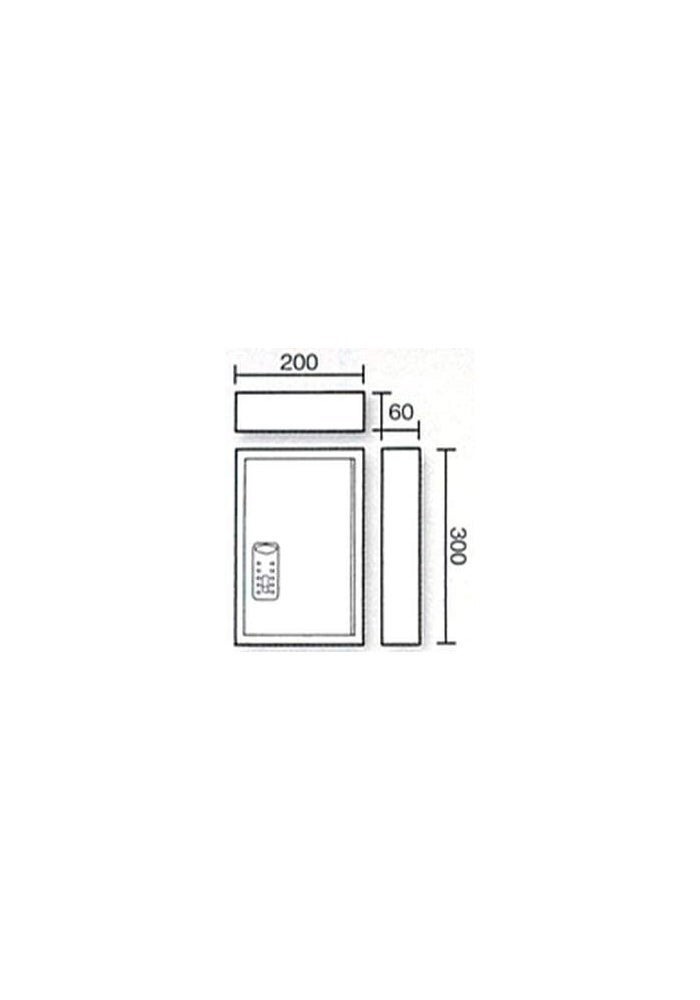 Kidde Combination TouchPoint Entry Key Locker - Clay, Holds 30 Keys - Image 3
