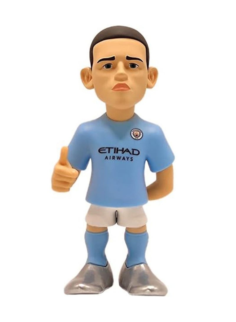 MINIX Official Manchester City Phil Foden 12 cm  Figure 11070 - Image 1