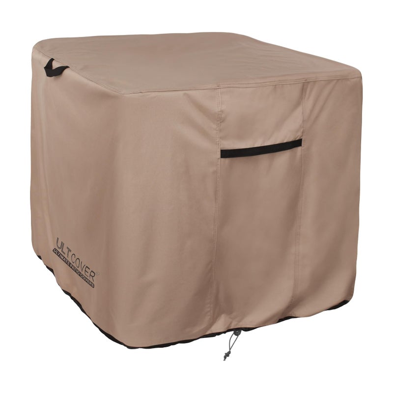 ULTCOVER Waterproof Square Air Conditioner Cover for Outside AC Units Size Upto 36W x 36D x 30H inch