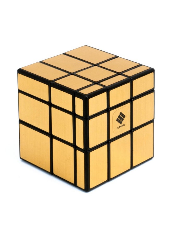 Cubelelo - Drift 3X3 Mirror Golden Magic Speed Cube | Shape Shifter Cube | Speedy Stress Buster Brainstorming Puzzle | Ideal For Kids & Adults | High-Performance Bump Cube - Image 1