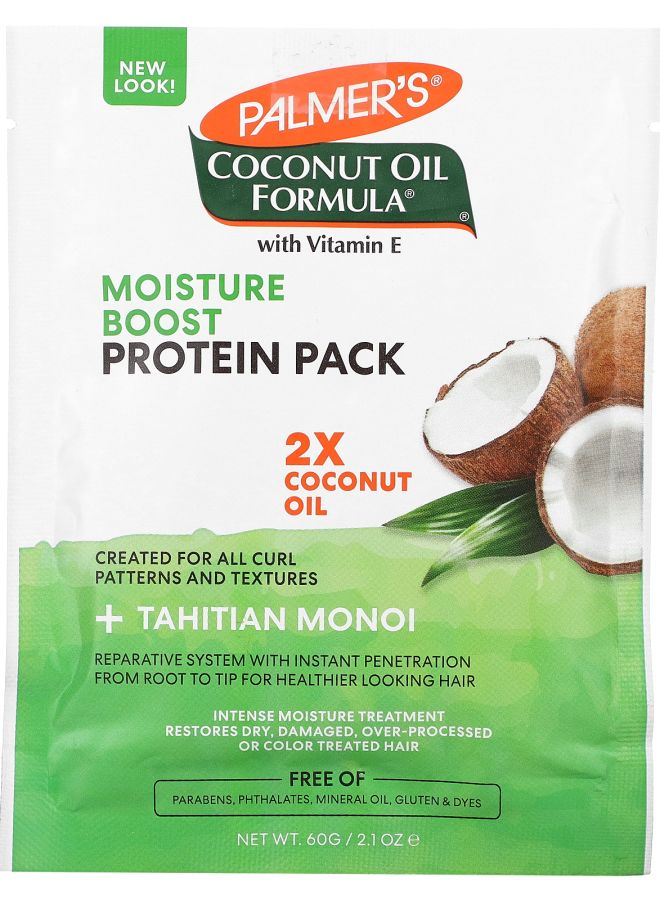 Coconut Oil Formula With Vitamin E Moisture Boost Protein Pack 2.1 oz (60 g)