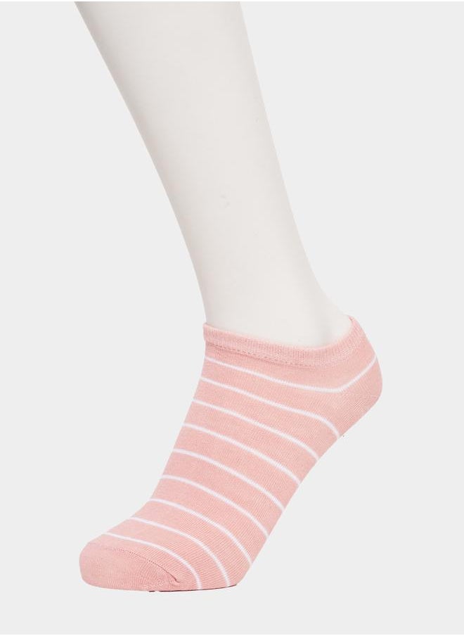 Set of 5 - Striped Shoe Liner Socks - pzsku/ZEFDD5407FD7EE0AB08AEZ/45/_/1734941343/c8657140-d0d6-4259-aa92-313761bfdff2