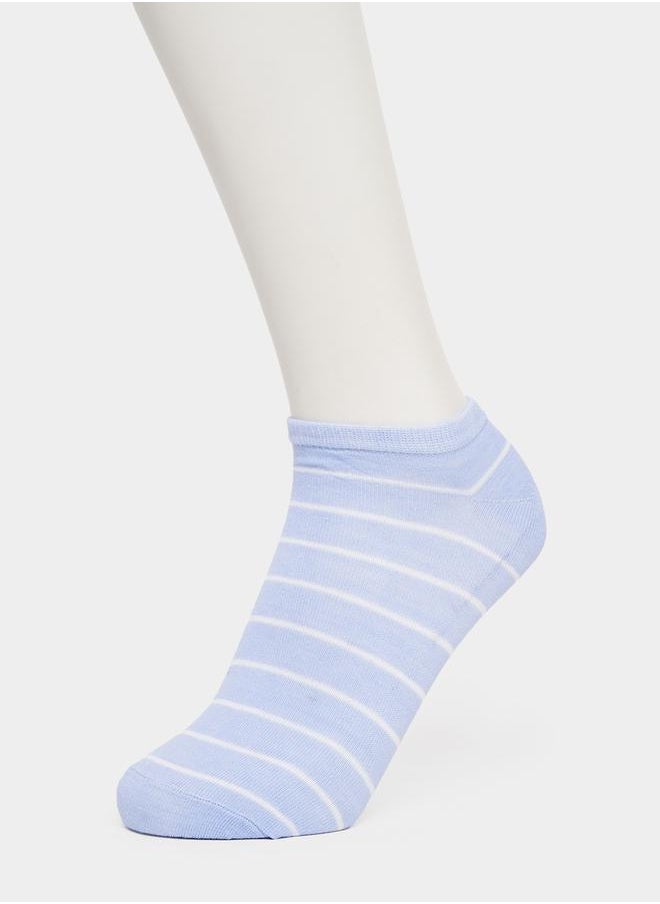 Set of 5 - Striped Shoe Liner Socks - pzsku/ZEFDD5407FD7EE0AB08AEZ/45/_/1734941349/ee07b0e2-3742-42a2-89e7-c5079f641fe3