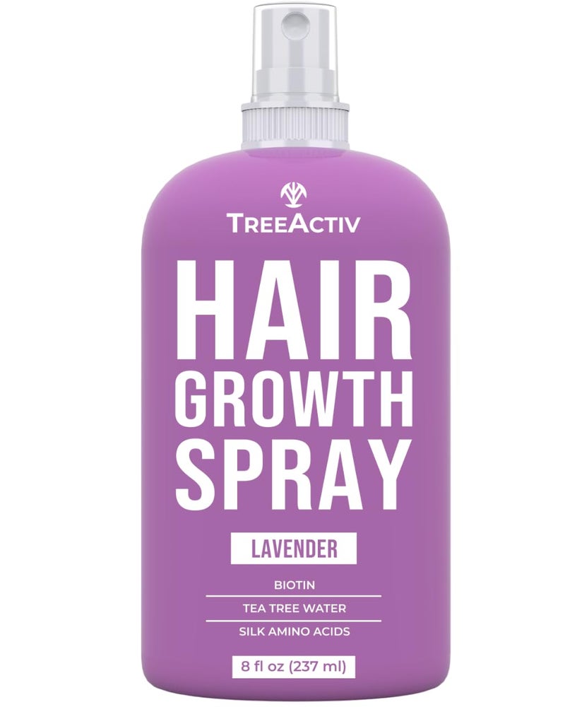 TreeActiv Hair Growth Daily Nourishing Spray with Biotin and Argan Oil - Fuller, Thicker Hair for Women and Men, 2000+ Sprays - Image 1