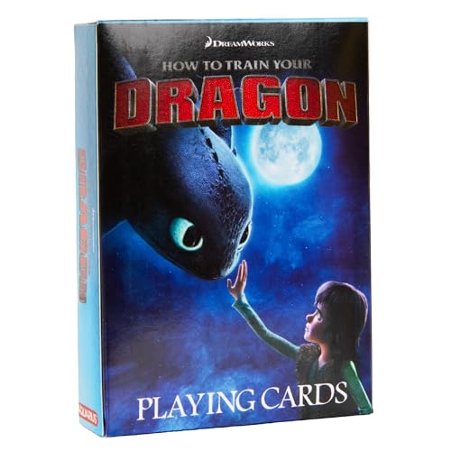 AQUARIUS How to Train Your Dragon Themed Playing Card Deck for Your Favorite Card Games Officially Licensed Merchandise Collectibles - Image 1
