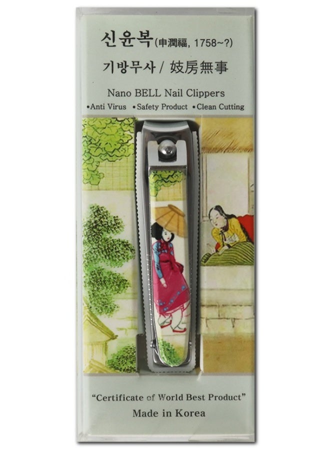Bell Premium Antibacterial Nail Clippers with Silver Nano Coating - Image 1