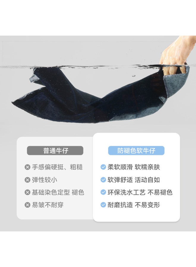Lyocell Soft Denim] Baby Denim Shirt Boys Autumn Outfit 2025 New Children's Shirt Girls - Image 5