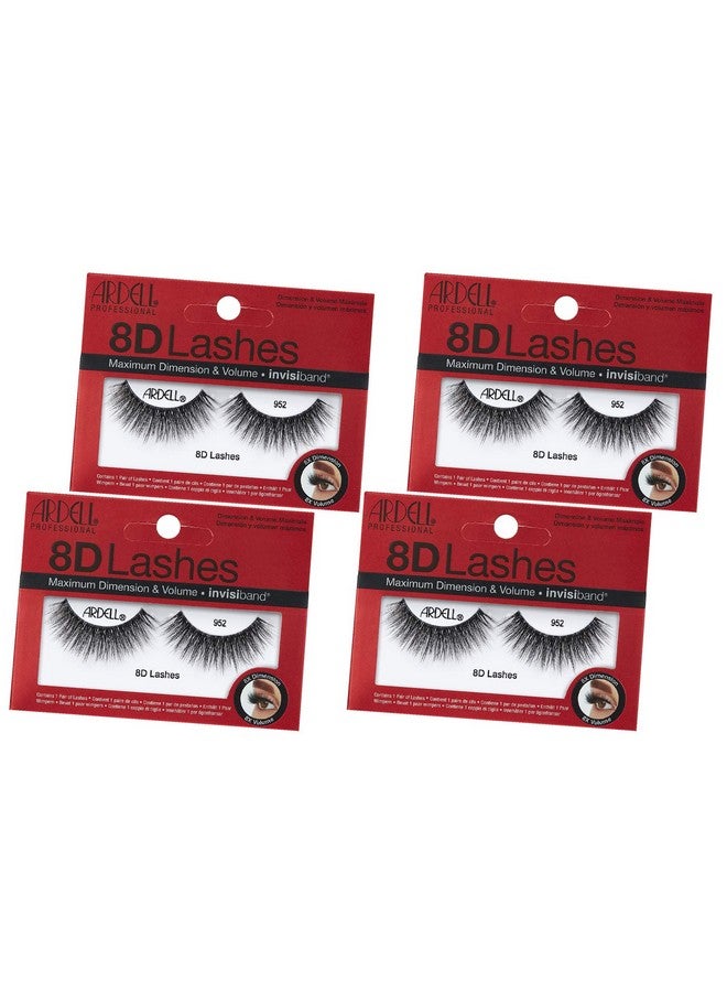 Ardell Strip Lashes 8D Lashes 952, 4-Pack