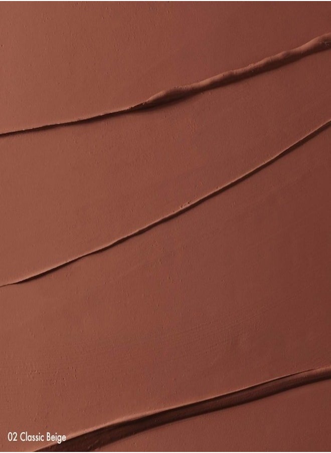SEPHORA - SEPHORA COLLECTION Cream Lip Stain 10HR Liquid Lipstick 02 Classic Beige – Long-Lasting, Matte Brown Pink, High-Pigment & Transfer-Resistant (5ml) - Image 1