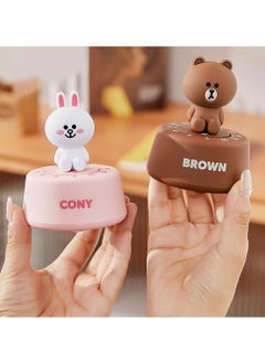 Generic Cartoon Animal Mechanical Timer Kitchen Gadget Cooking Clock Alarm Counter 60 Minutes Decorative Manual Timer for Learning Time Management (Yellow)  - Image 5