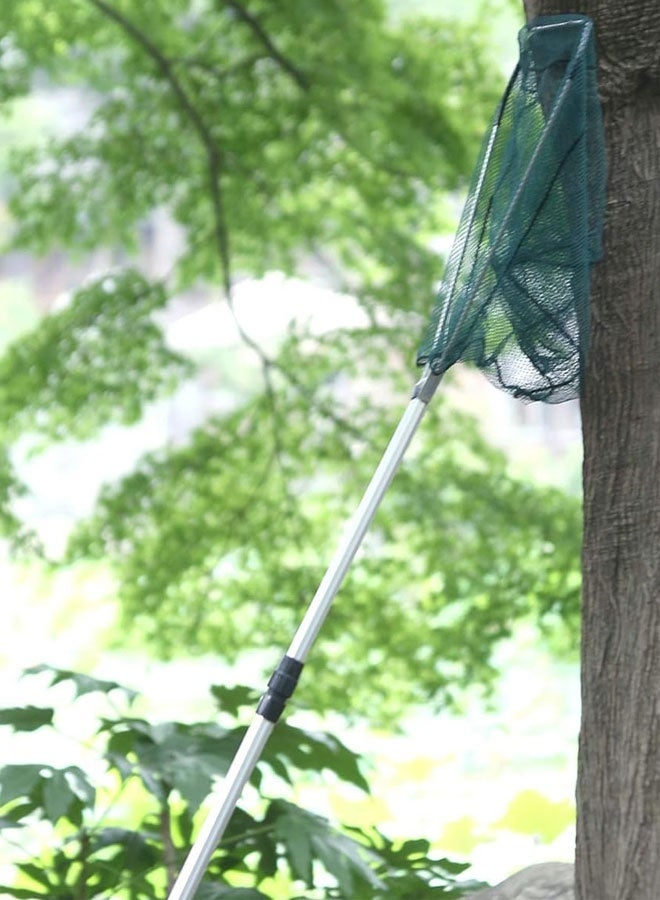 HOOTO Fishing Net with Collapsible Telescopic Fishing Pole Handle and Polyester Mesh, Folding Fishing Net for Fish, Extends to 148cm, Foldable Mesh Landing Net - Image 4