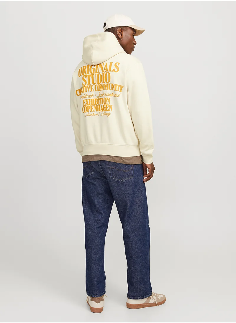 JACK & JONES Jorroxbury Logo Hoodie