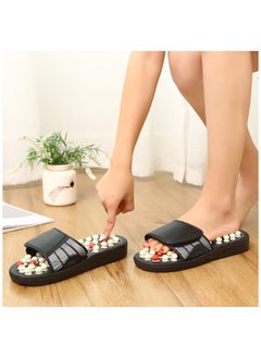 Generic Acupressure Foot Massager Acupoint Stimulation Massage Slippers Shoes Reflexology Sandals for Men Women, Reduce Stress Tension Promote Circulation (42-43)  - Image 3