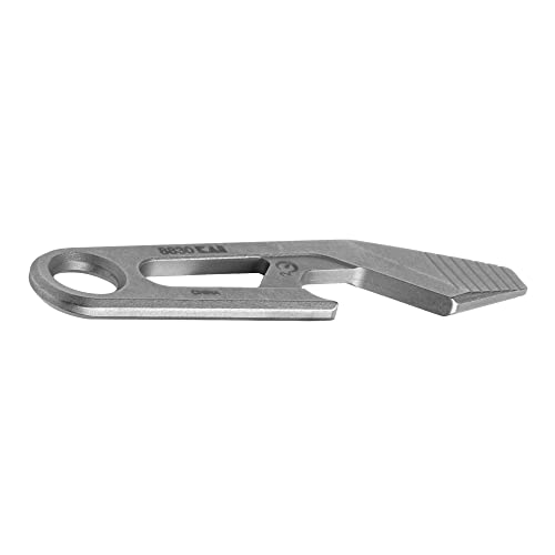 Kershaw Recap Keychain Bottle Opener, Gray Multi Tool with Bottle Opener, Pry Bar, and Flathead Screwdriver Tip, Fits Key Ring, Size of a House Key - Image 4